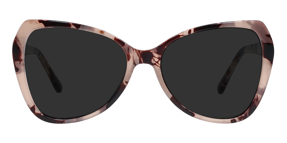 Sarah Petal Tortoise Cat Eye TR90 Sunglasses