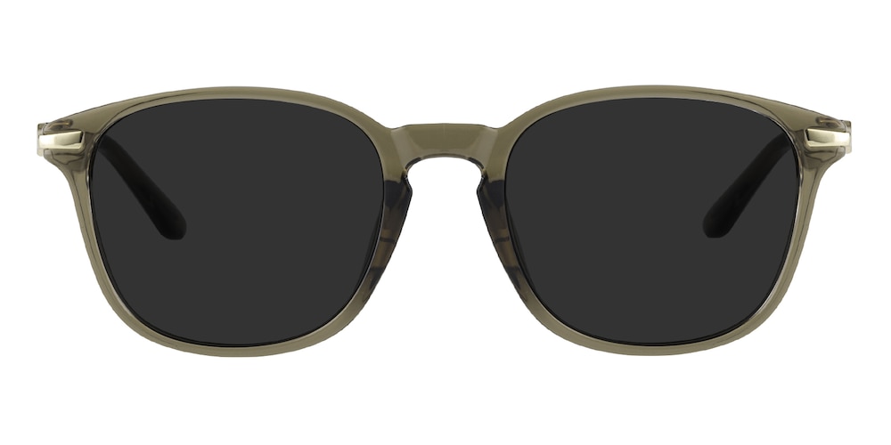 Provo Green Rectangle TR90 Sunglasses