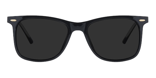 Michelle Square Black Sunglasses | Glassesshop display picture 3
