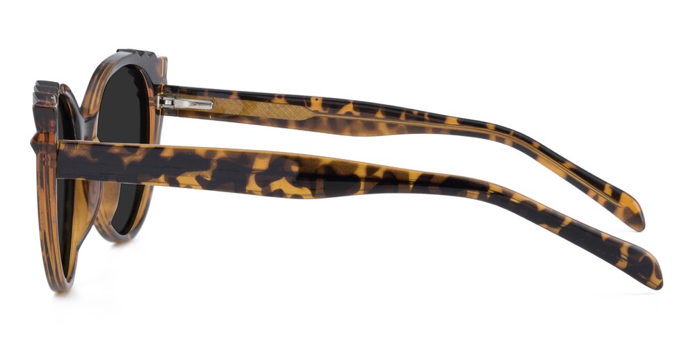 Veromca Tortoise Cat Eye TR90 Sunglasses