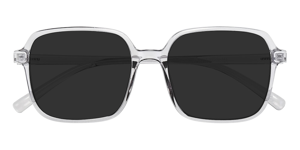 Wharton Gray Square TR90 Sunglasses