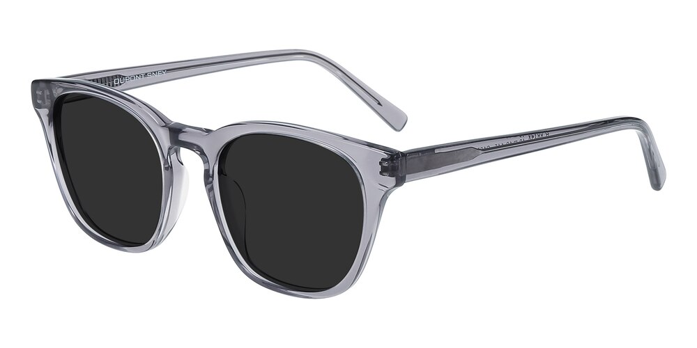 Yakima Gray Square Acetate Sunglasses