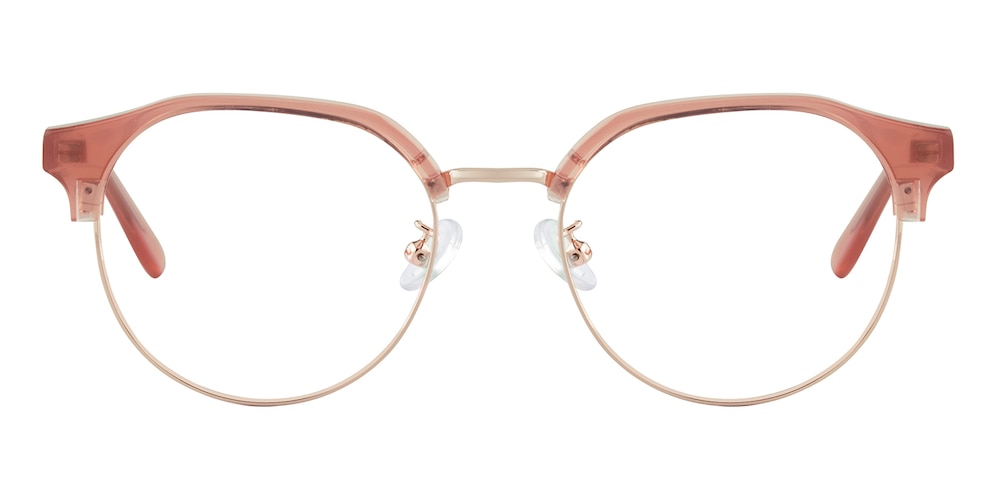 Pittsfield Pink/Rose Gold Polygon Acetate Eyeglasses