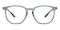 Lafayette Grayish Blue Polygon TR90 Eyeglasses
