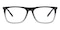 Beck Black/Crystal Rectangle TR90 Eyeglasses