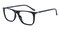 Burgess Black Rectangle TR90 Eyeglasses