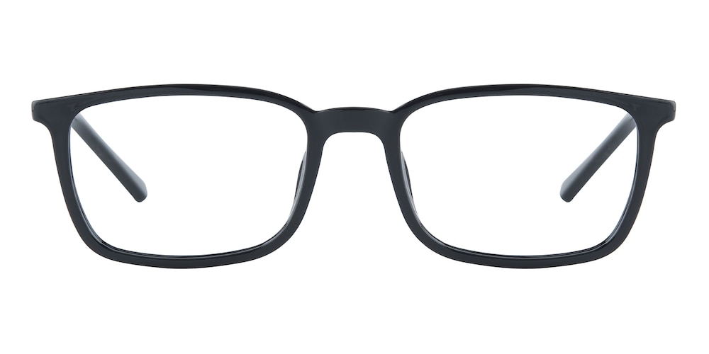 Rockville Black Rectangle TR90 Eyeglasses