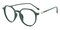 Martina Green Round TR90 Eyeglasses