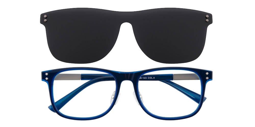 Robert Blue Oval TR90 Eyeglasses