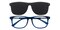 Robert Blue Oval TR90 Eyeglasses