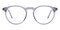 Bloomington Gray Polygon Acetate Eyeglasses