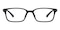 Orlando Black Rectangle TR90 Eyeglasses