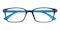 Orlando Blue Rectangle TR90 Eyeglasses