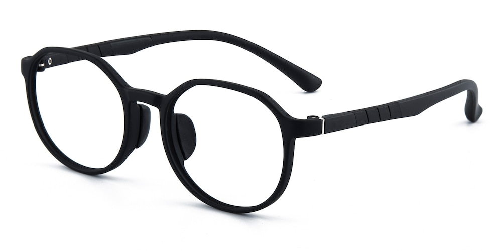 Park Black Round TR90 Eyeglasses