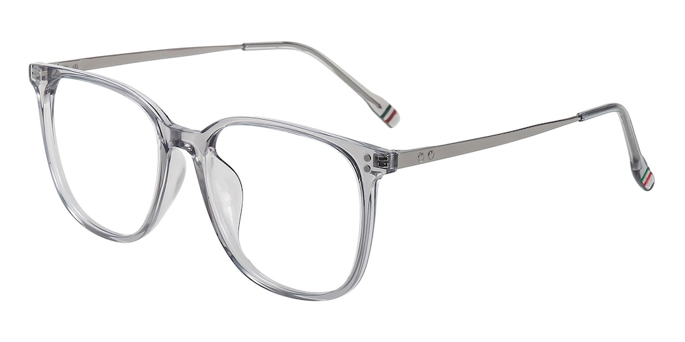 Gulfport Gray Classic Wayframe TR90 Eyeglasses