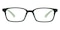 Orlando Green Rectangle TR90 Eyeglasses
