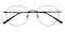 Sonoma Black Round Metal Eyeglasses