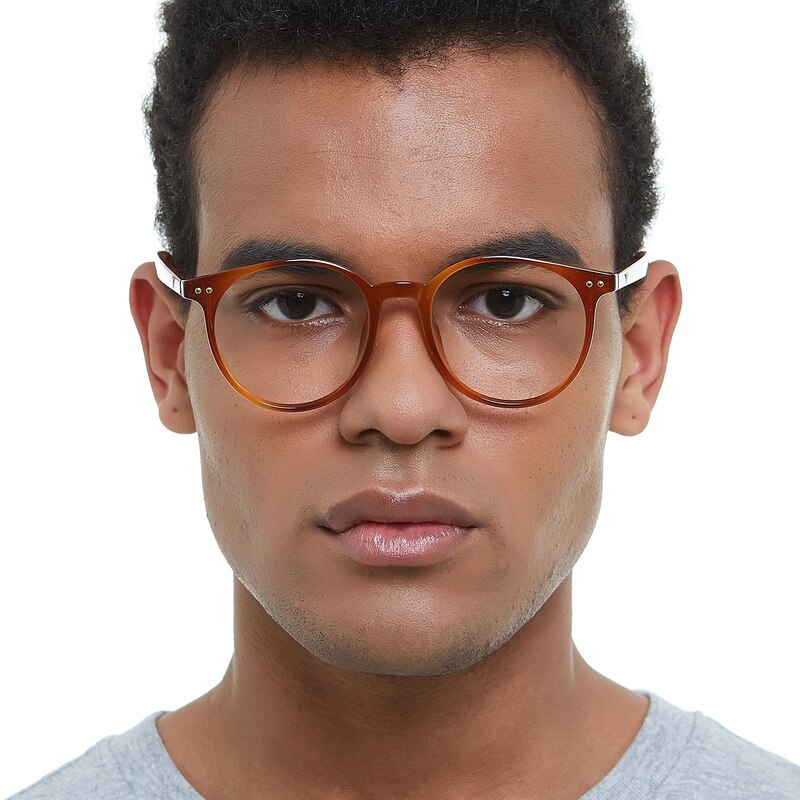 Houma Tortoise Round TR90 Eyeglasses