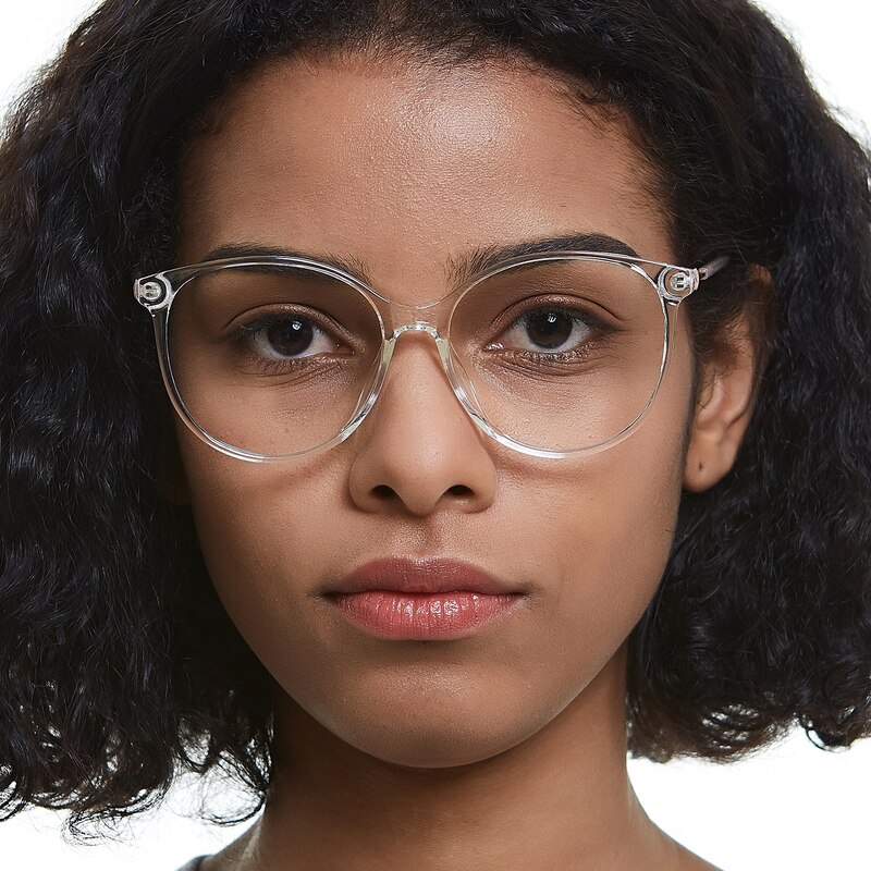 Tammy Crystal Oval TR90 Eyeglasses
