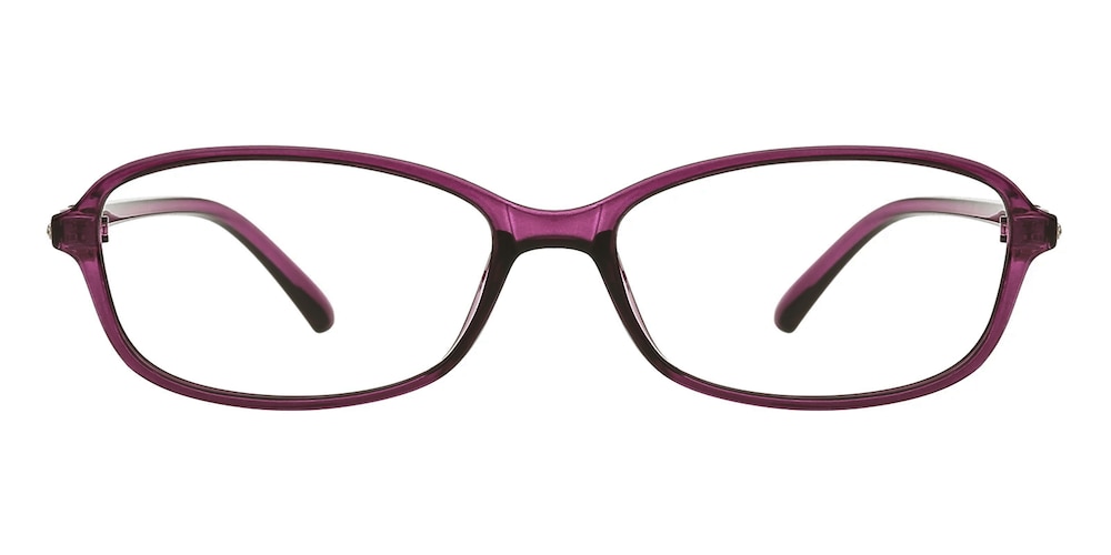 Persol Purple Oval TR90 Eyeglasses