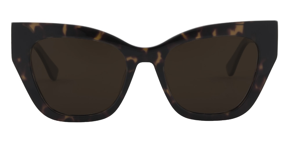 Frederica Tortoise Cat Eye Acetate Sunglasses