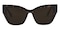 Frederica Tortoise Cat Eye Acetate Sunglasses