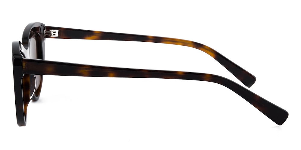 Ingrid Tortoise Cat Eye Acetate Sunglasses