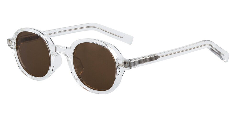 Pascagoula Crystal Round TR90 Sunglasses