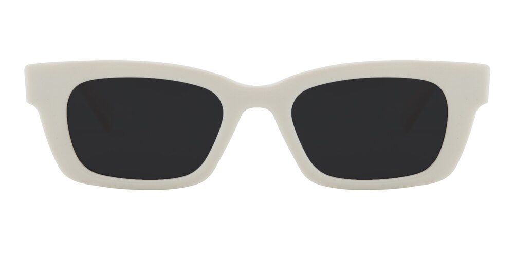 Joa White Cat Eye TR90 Sunglasses