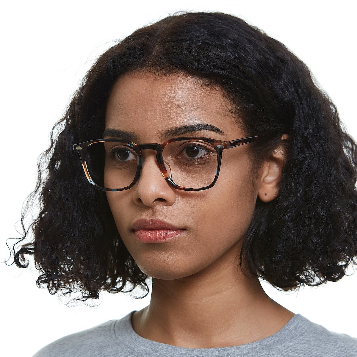 Peak Square Multicolor Full-Frame Acetate Eyeglasses | GlassesShop