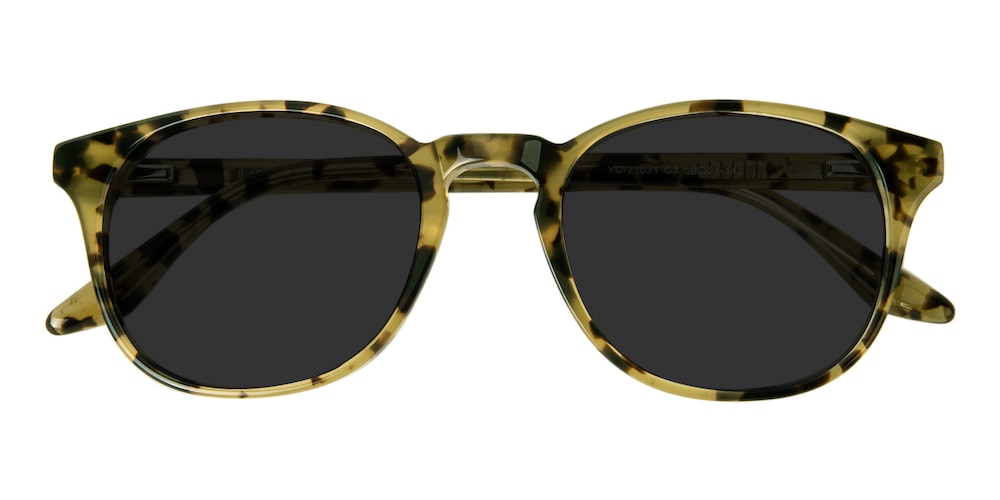 Cary Tortoise Horn Acetate Sunglasses