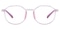 Besty Pink Round TR90 Eyeglasses