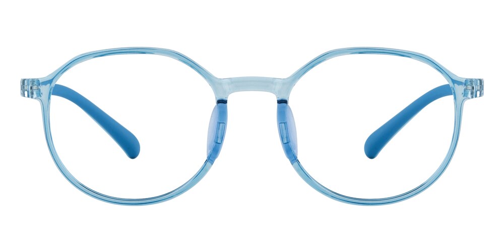 Besty Blue Round TR90 Eyeglasses