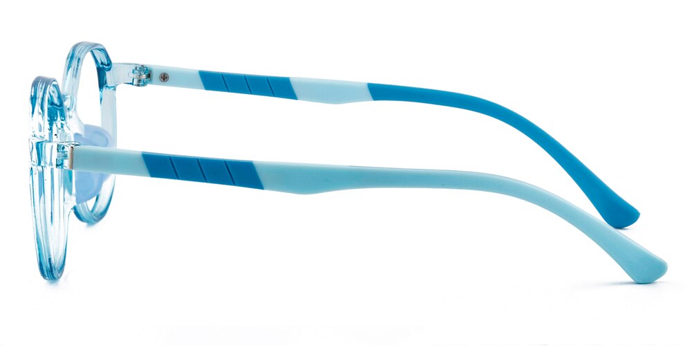 Besty Blue Round TR90 Eyeglasses