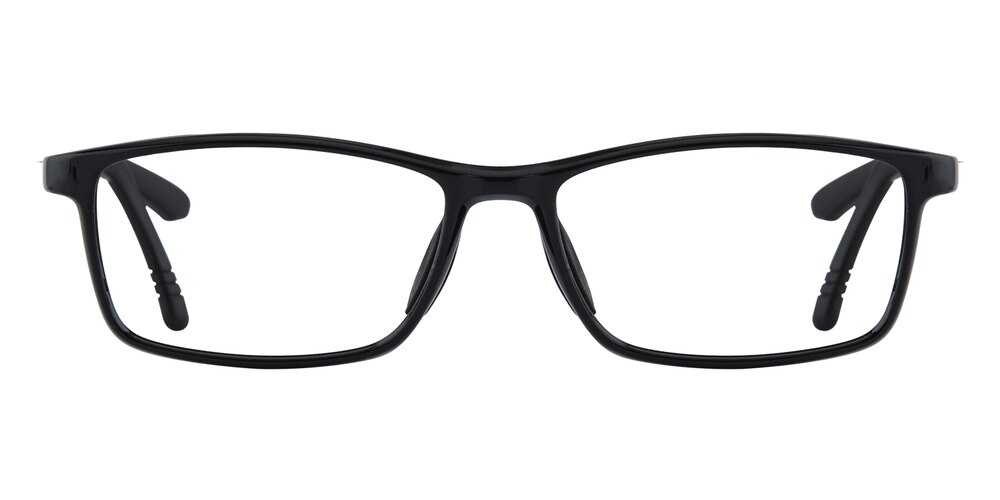 Vineland Black Rectangle TR90 Eyeglasses