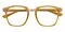 Elmira Orange Square TR90 Eyeglasses