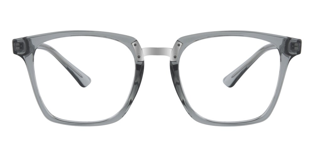 Elmira Gray Square TR90 Eyeglasses