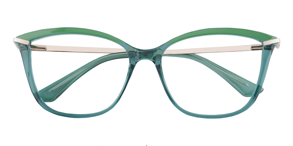 Denise Green Cat Eye TR90 Eyeglasses