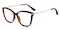 Denise Tortoise Cat Eye TR90 Eyeglasses