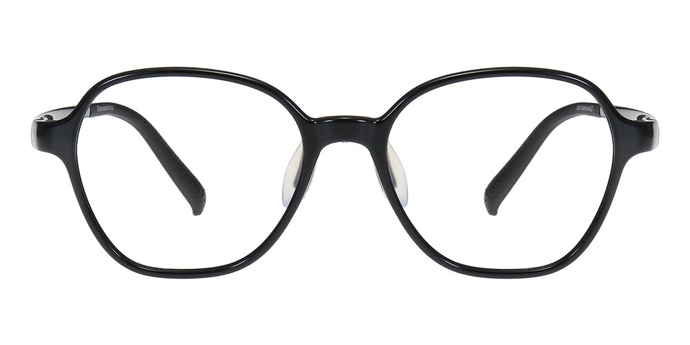 Barton Black Oval TR90 Eyeglasses