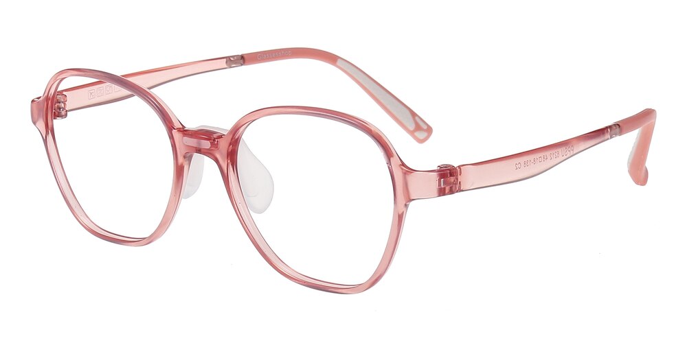 Barton Pink Oval TR90 Eyeglasses