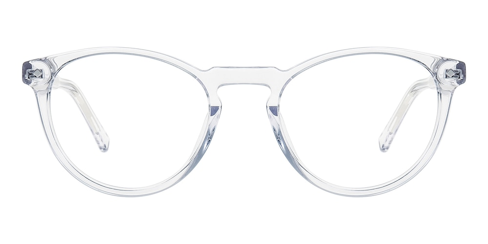 Arcadia Crystal Oval Acetate Eyeglasses