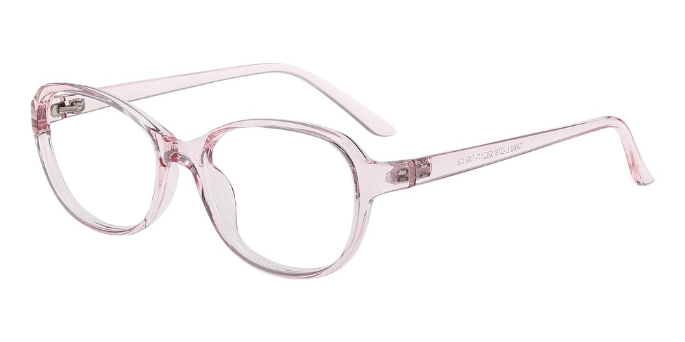 Debby Pink Oval TR90 Eyeglasses