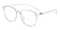 Asheville Champagne Oval TR90 Eyeglasses