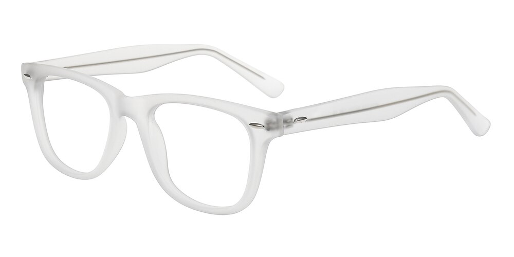Oswald Crystal Oval Plastic Eyeglasses