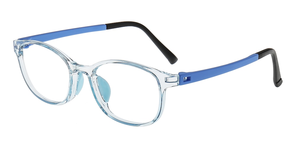 Bray Blue Oval TR90 Eyeglasses