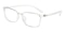 Flushing Crystal Rectangle TR90 Eyeglasses