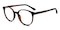 Alger Tortoise Round TR90 Eyeglasses