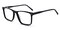 Goddard Black Rectangle Acetate Eyeglasses