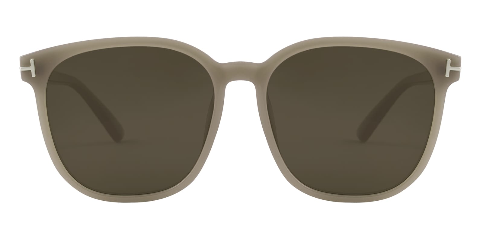 Michelle Square Champagne Sunglasses | Glassesshop